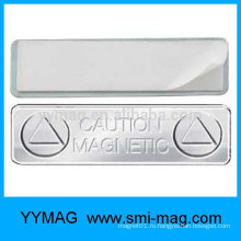 Дешевый серебряный магнитный держатель значка с печатью